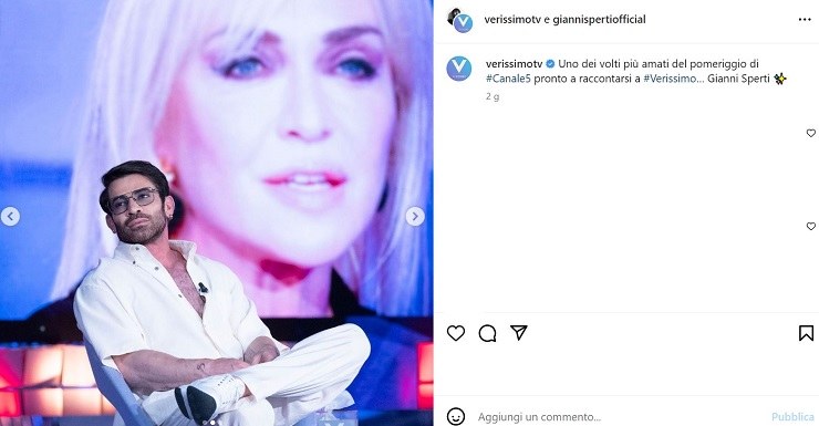 Verissimo, Gianni Sperti “siamo esseri umani e bisogna…”